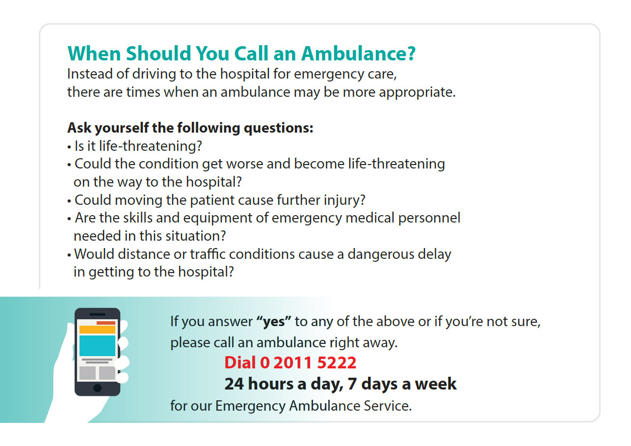 Calling an Ambulance Emergency Bangkok Thailand Hospital